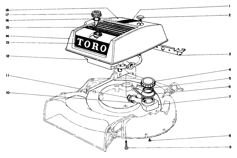 Engine Assembly Model No 19271