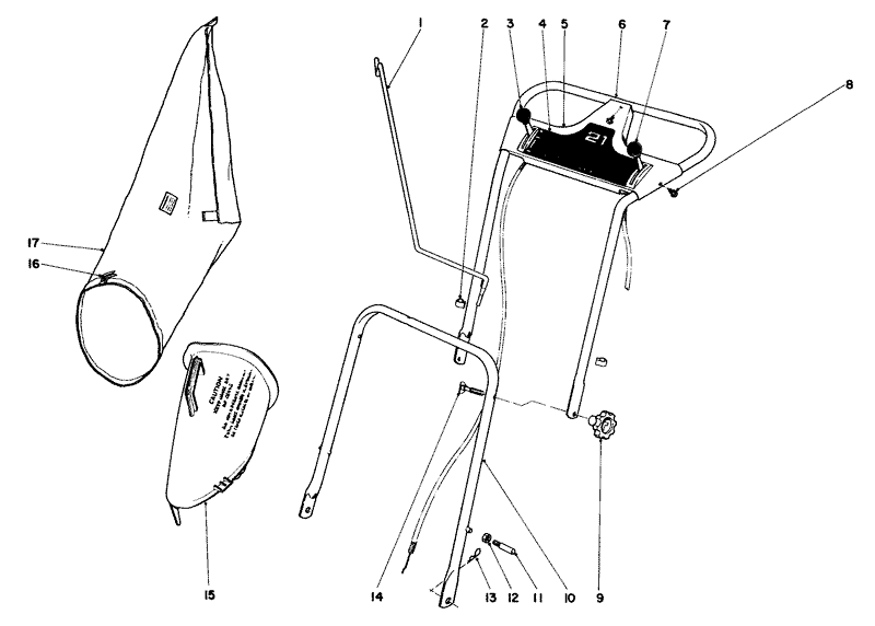 Handle Assembly Model No 20571