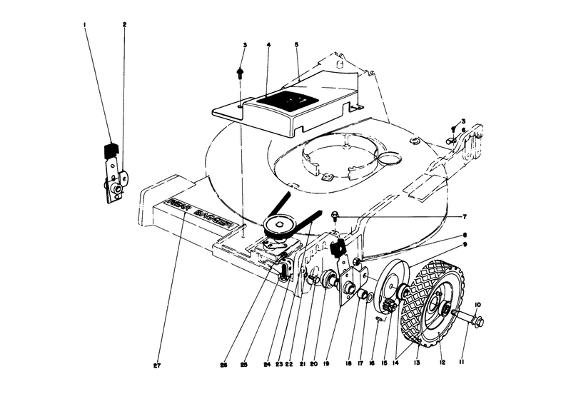 Front Wheel And Pivot Arm Assembly