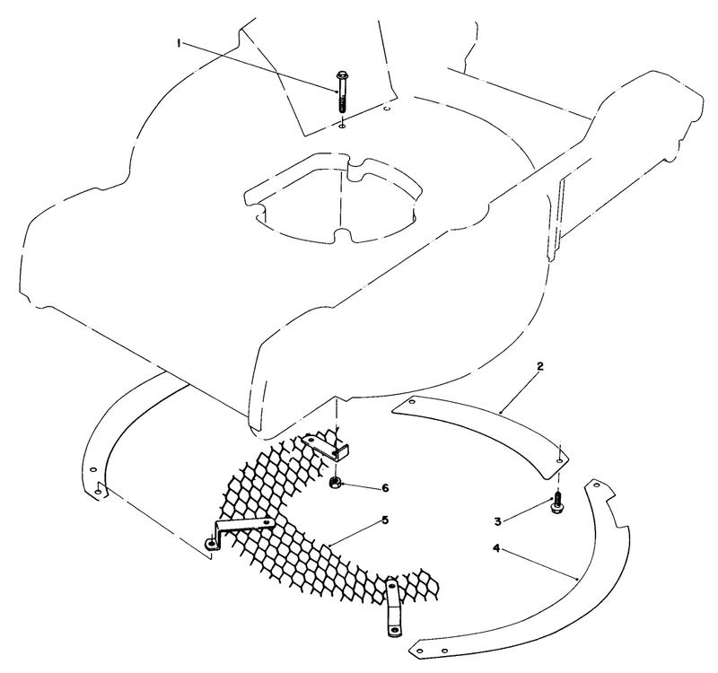 Leaf Shredder Kit No 59101 optional