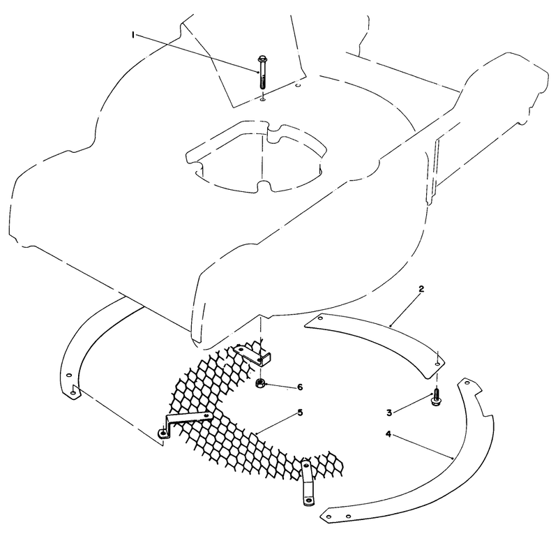 Leaf Shredder Kit No 59101 optional