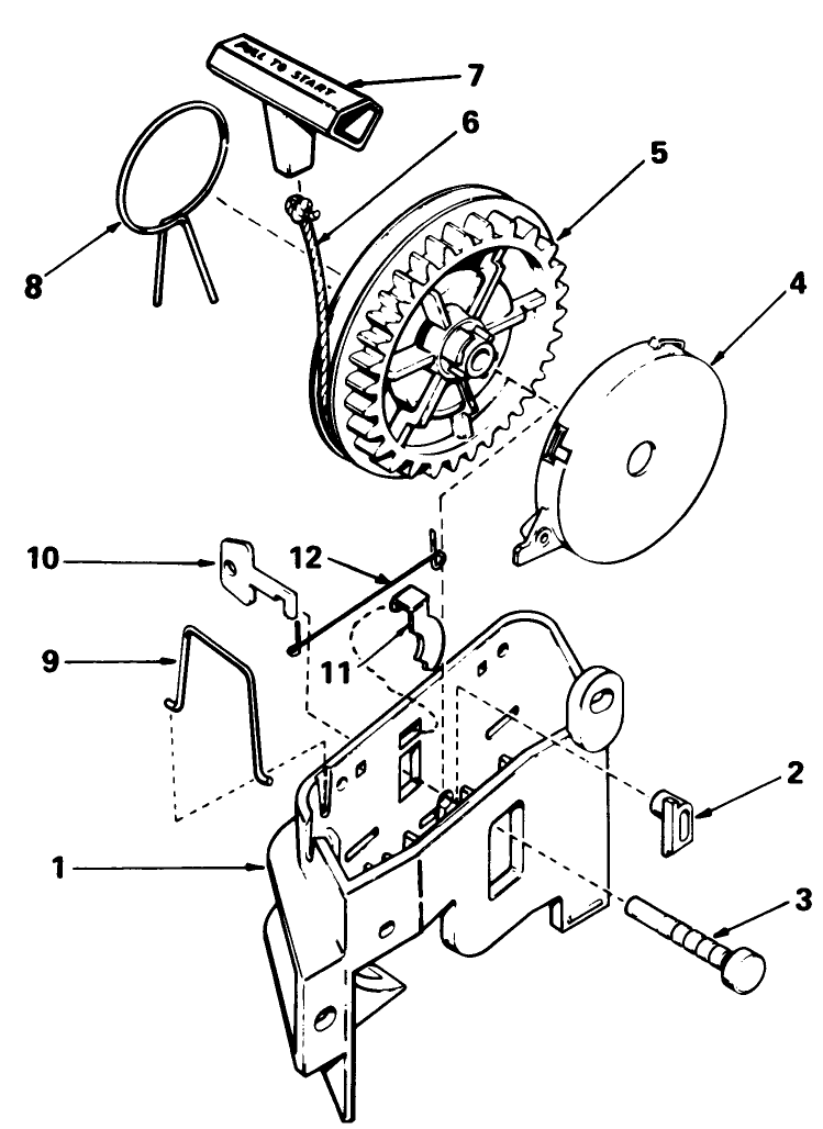 Starter Assembly No 590532