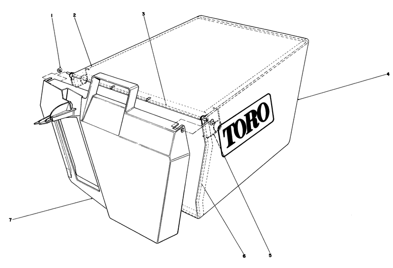 Grass Bag Assembly No 11 0159