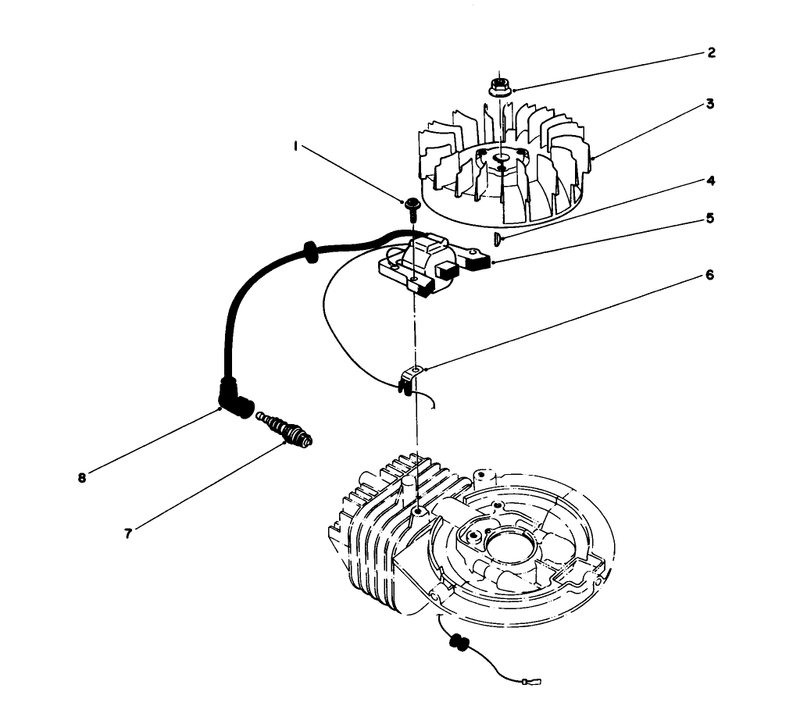 Ignition Assembly engine Model No 47ph7