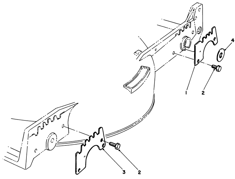Wear Plate Kit No 49 4080 optional