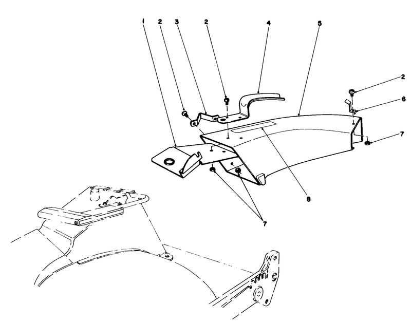 Side Discharge Chute Model No 59108 optional