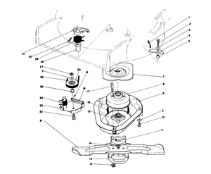 Blade Brake Clutch Assembly