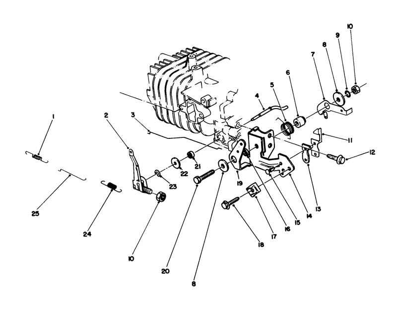Governor Assembly engine Model No 47ph7
