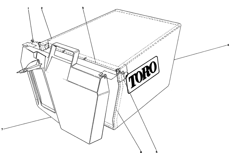Grass Bag Assembly No 11 0159