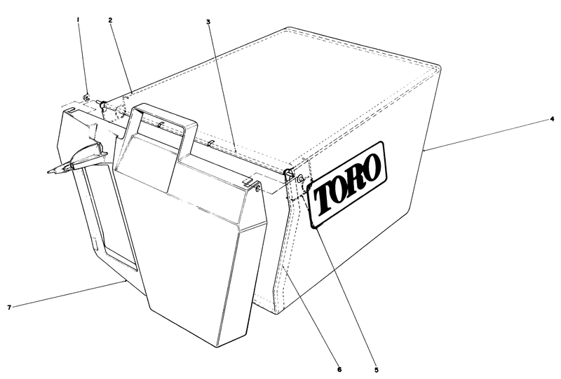 Grass Bag Assembly No 11 0159