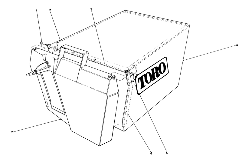 Grass Bag Assembly No11 0159