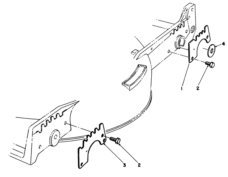 Wear Plate Kit Model No 49 4080 optional