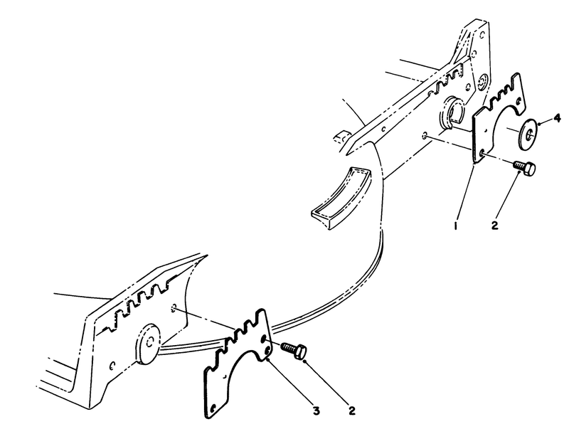 Wear Plate Kit Model No 49 4080 optional