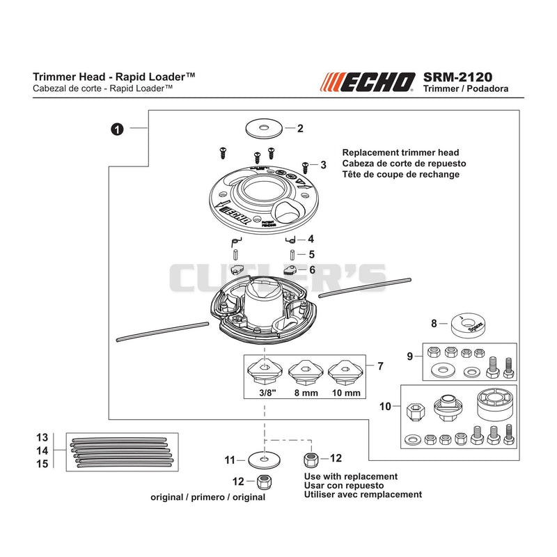 Trimmer Head Rapid Loader