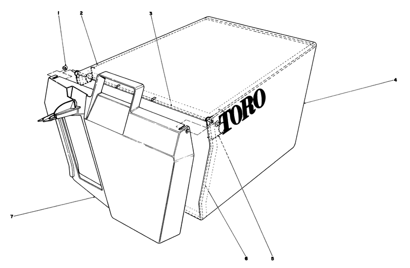 Grass Bag Assembly No 11 0159