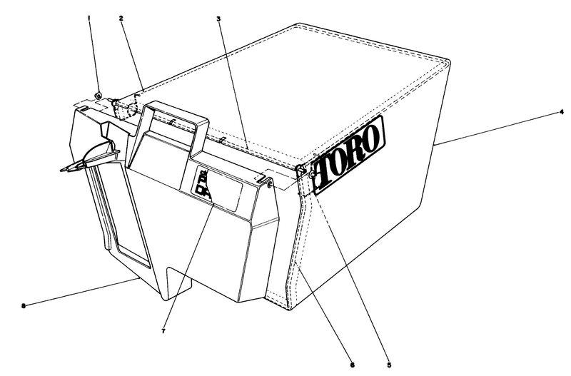 Grass Bag Assembly No 11 0189