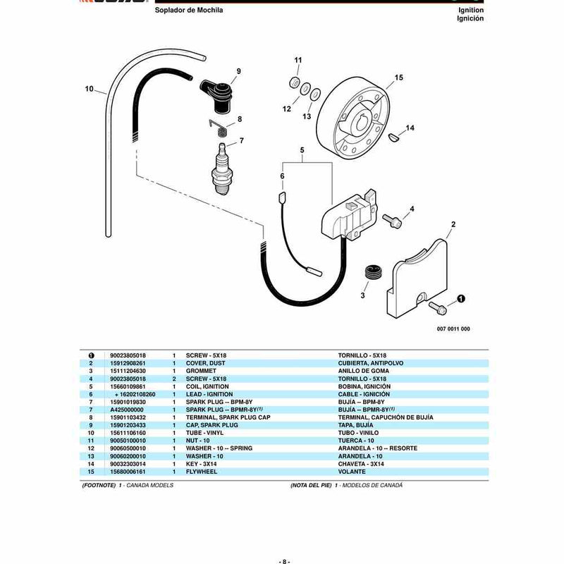 Motor, Bloque Corto -- SB1077