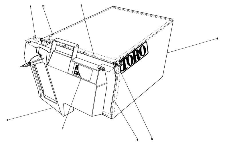 Grass Bag Assembly No 11 0189