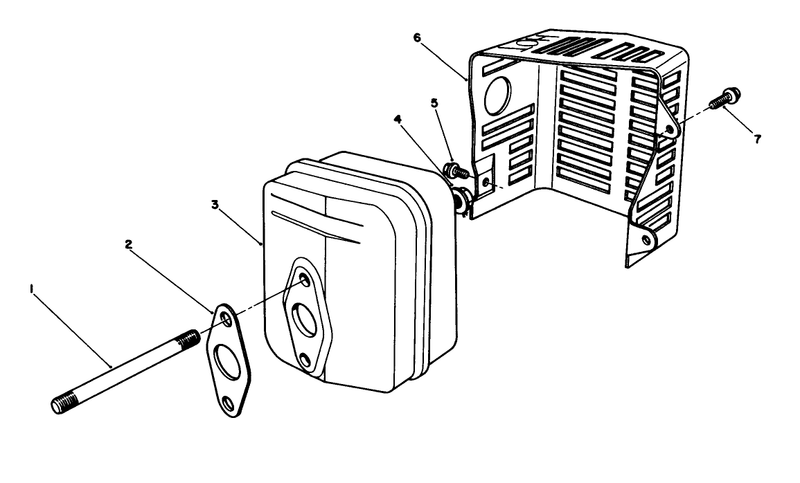 Muffler Assembly model No Vmh7