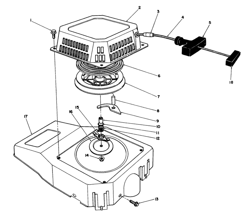 Recoil Assembly model No Vmh7