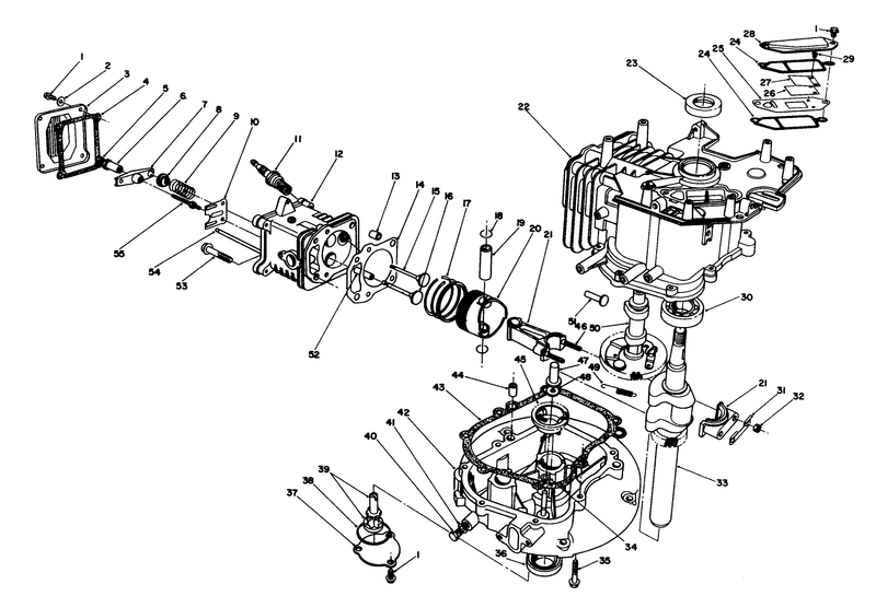 Engine Assembly continued model No Vmh7