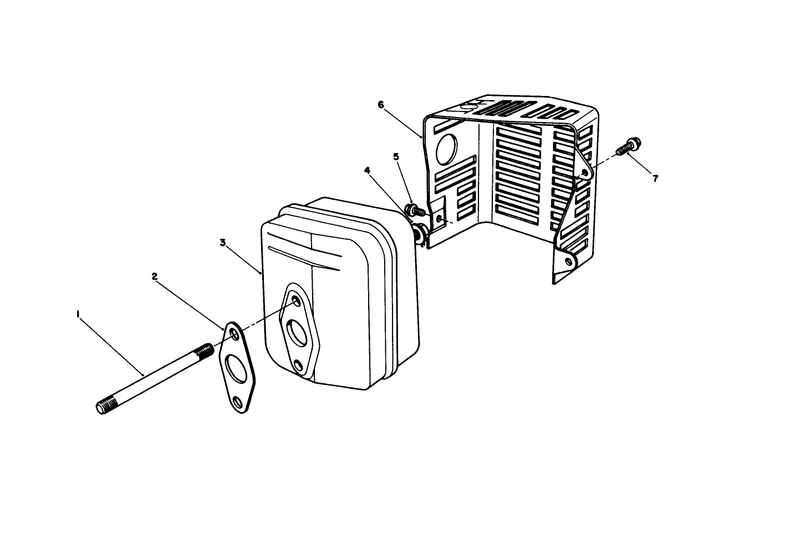 Muffler Assembly model No Vmh7