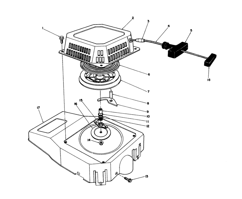 Recoil Assembly model No Vmh7