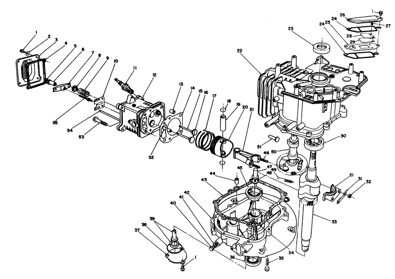 Engine Assembly continuedmodel No Vmj8