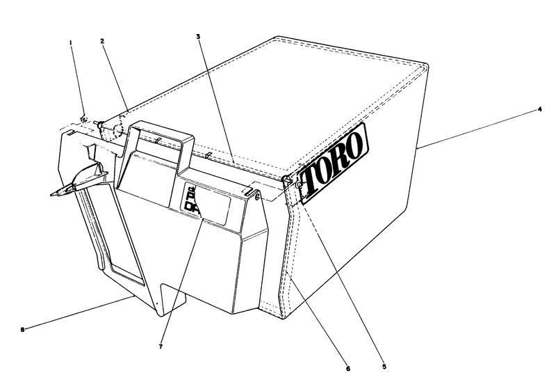 Grass Bag Assembly No 43 0018