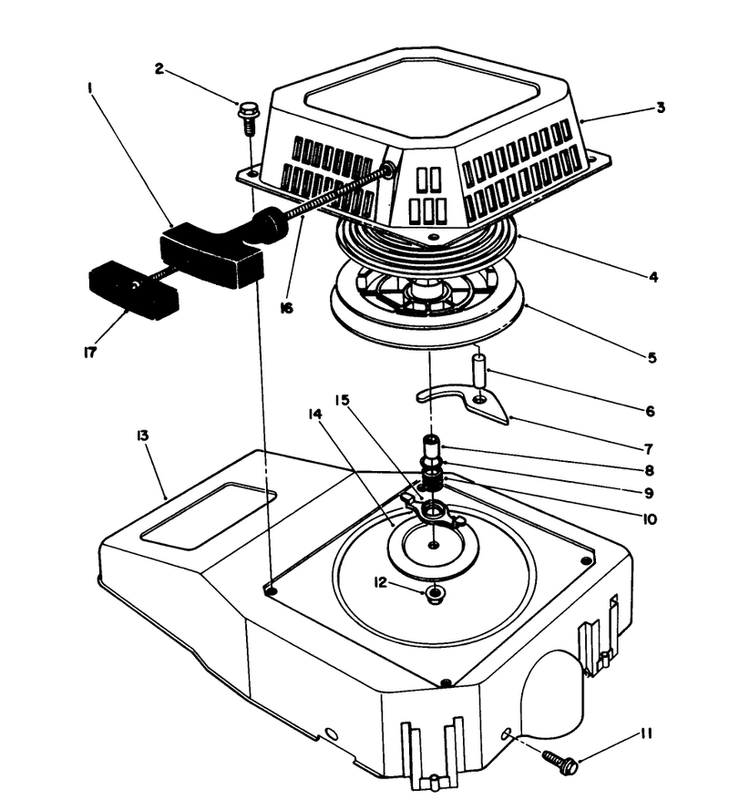 Recoil Assembly model No Vmj8