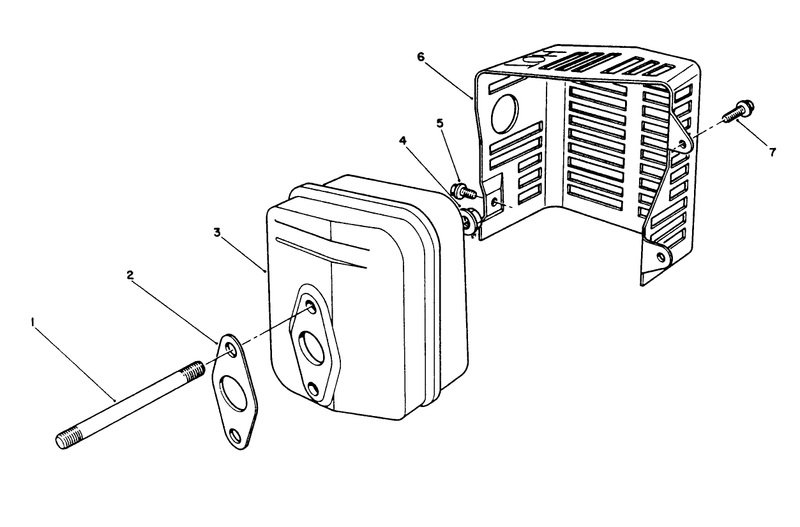 Muffler Assembly model No Vmk9 2