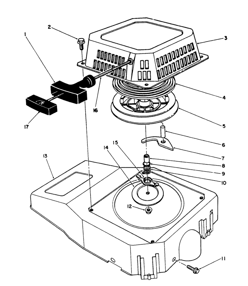 Recoil Assembly model No Vmk9 2