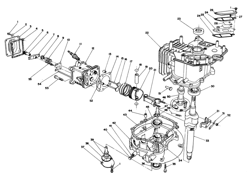 ENGINE ASSEMBLY MODEL NO VMF5 and VMG6
