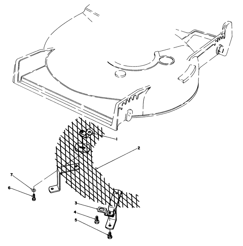 LEAF SHREDDER KIT MODEL NO 59157 Optional