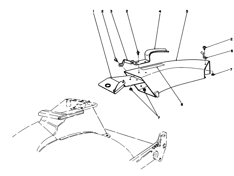 SIDE DISCHARGE CHUTE MODEL NO 59108 Optional