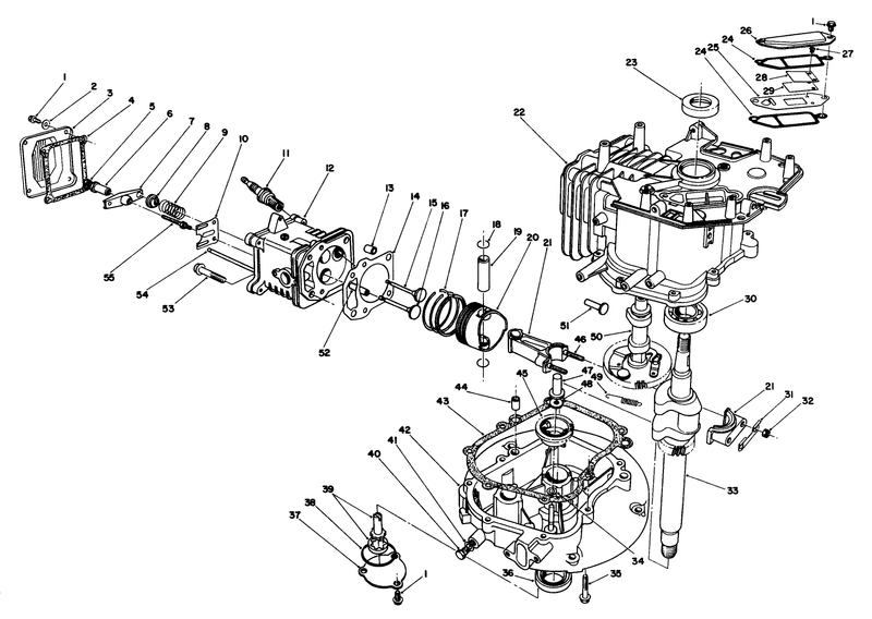 Engine Assembly continuedmodel No Vmh7