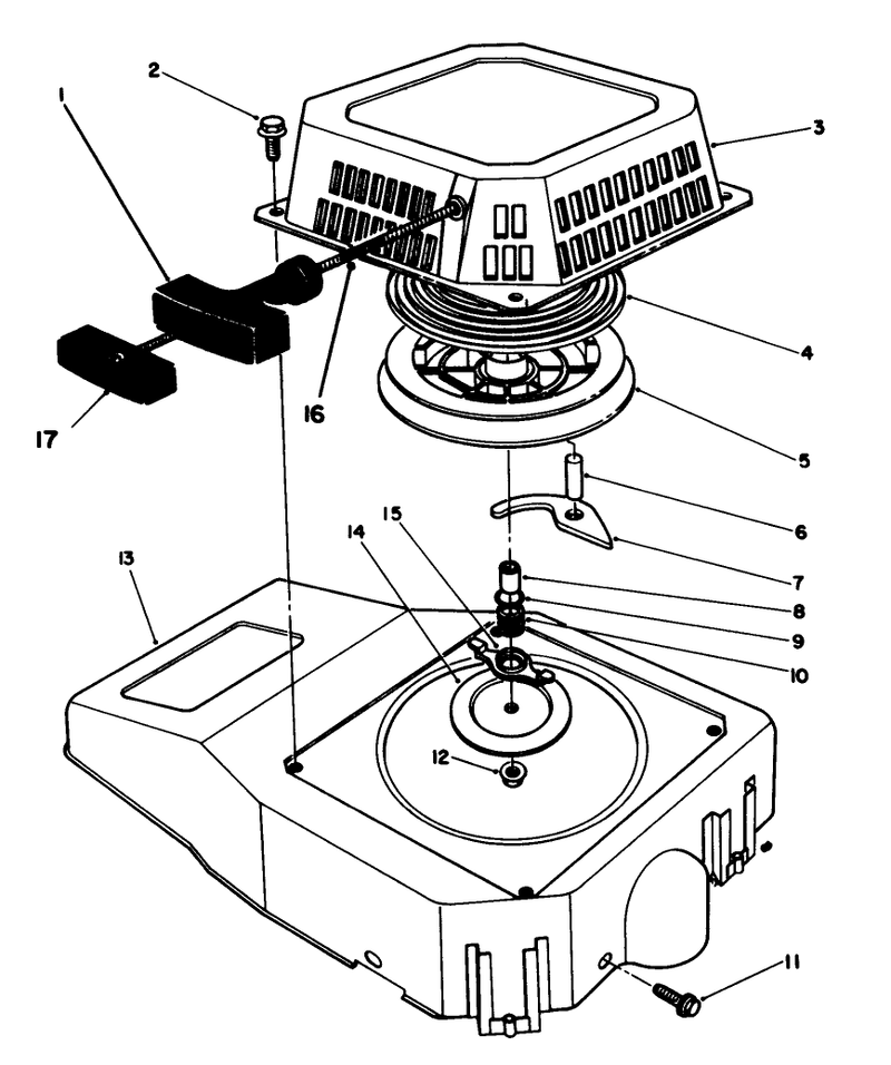 Recoil Assembly model No Vmh7
