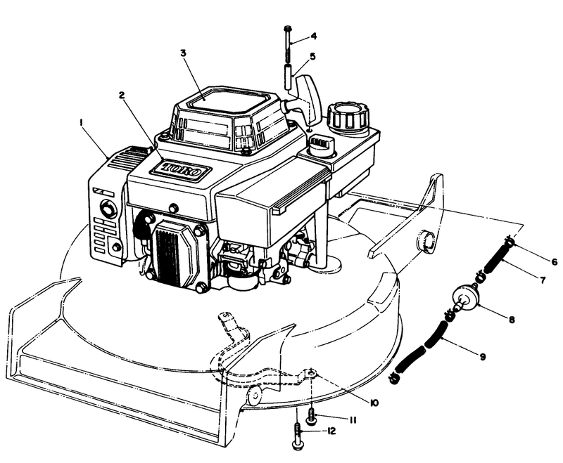 Engine Assembly model No Vmg6