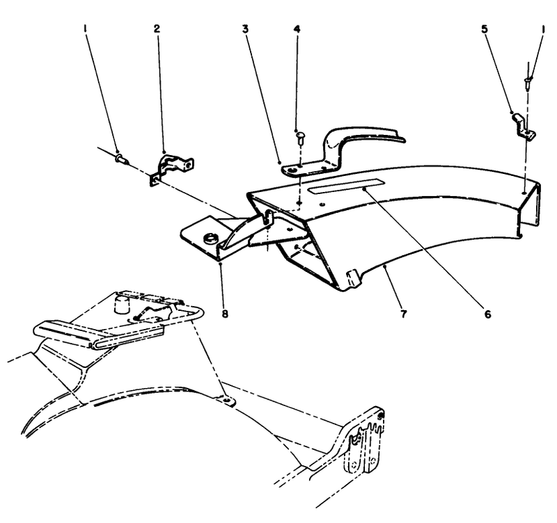 Side Discharge Chute Model No 59110 optional