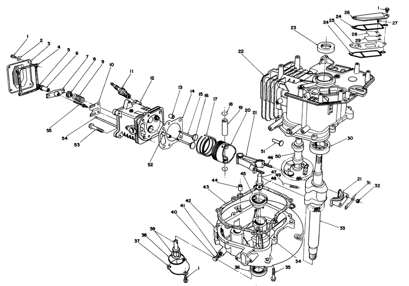Engine Assembly continued model No Vmh7