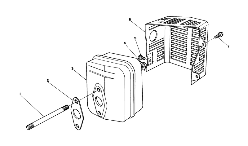 Muffler Assembly model No Vmh7