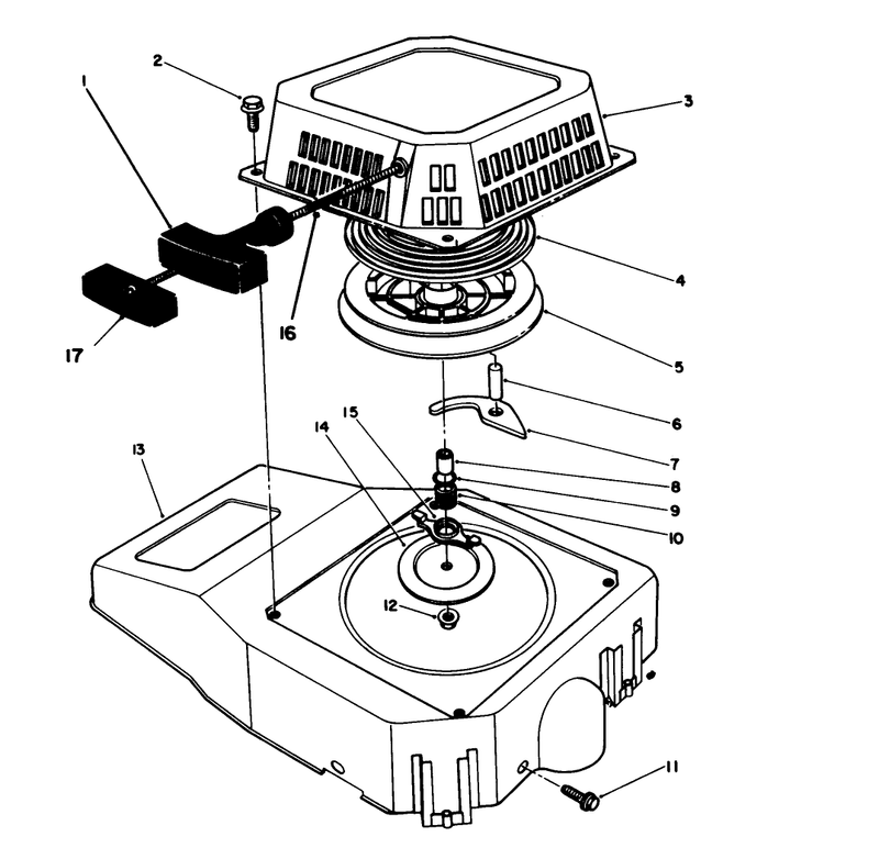 Recoil Assembly model No Vmh7