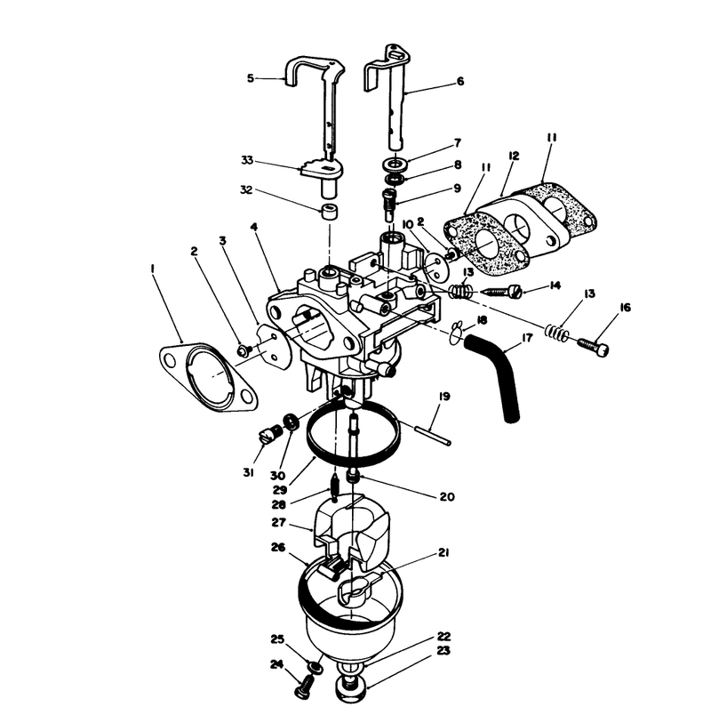 Carburetor Assembly model No Vmj8