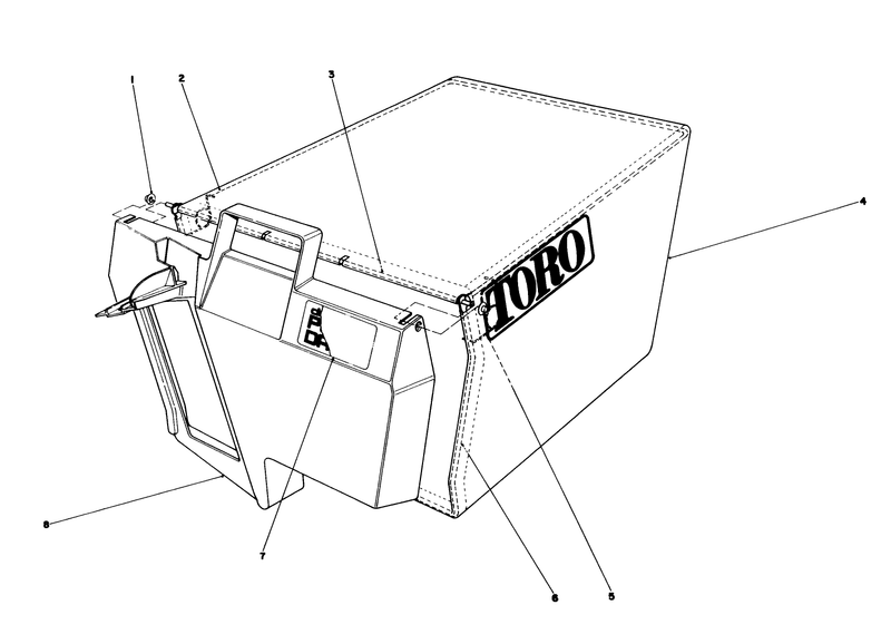 Grass Bag Assembly No 11 0189