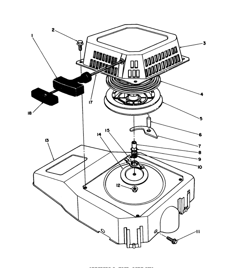 Recoil Assembly model No Vmj8
