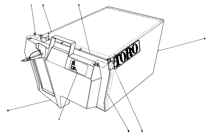 Grass Bag Assembly No 11 0189