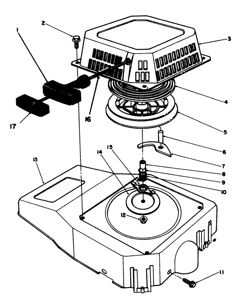 Recoil Assembly model No Vmh7