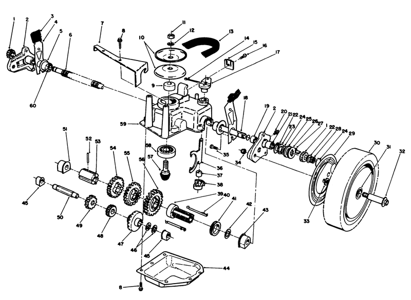 Gear Case Assembly