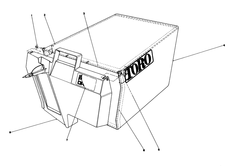 Grass Bag Assembly No 11 0189