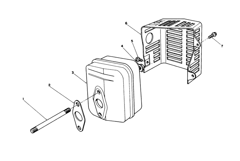 Muffler Assembly model No Vmh7